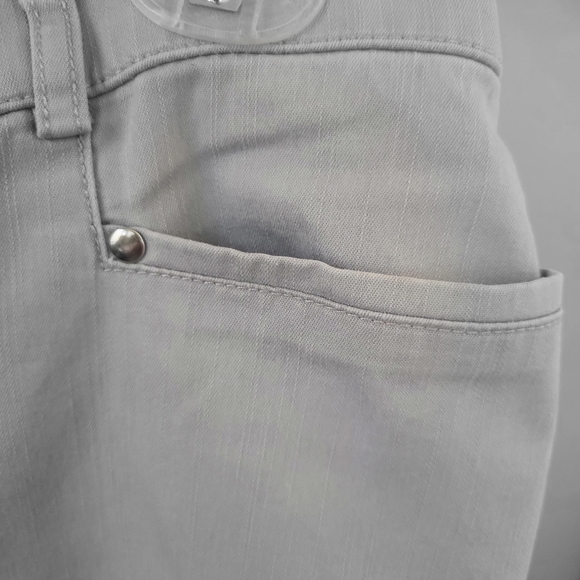 TanJay Women's Gray Ankle Pants - Picture 7 of 7